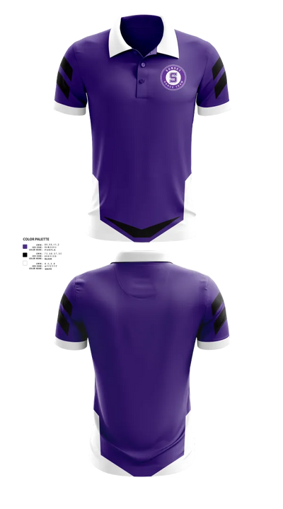 Sunset Dance Team 41477648 Short Sleeve Performance Polo - 21