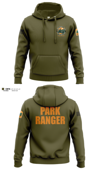 Hoodie, York County Park Ranger Division, Police, Teamtime, Team time, sublimation, custom sports apparel, team uniforms, spirit wear, spiritwear, sports uniforms, custom shirts, team store, custom team store, fundraiser sports, apparel fundraiser