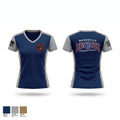 RESCUE 1 86501118 Women's Short Sleeve V-neck Shirt - 1
