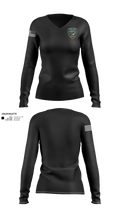North Bend PD 40883279 Women's Long Sleeve V-neck Shirt - 21