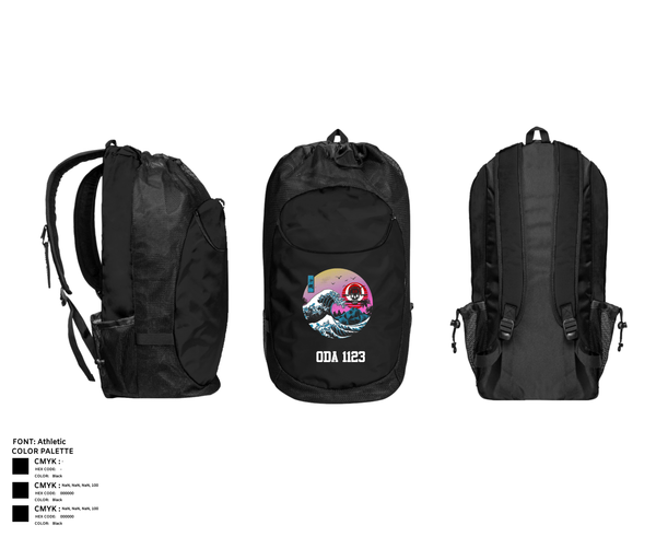 Gear Bag, ODA 1123, , Teamtime, Team time, sublimation, custom sports apparel, team uniforms, spirit wear, spiritwear, sports uniforms, custom shirts, team store, custom team store, fundraiser sports, apparel fundraiser