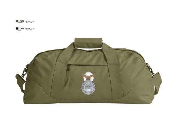 Duffle Bag, 101st security forces, Air Force, Teamtime, Team time, sublimation, custom sports apparel, team uniforms, spirit wear, spiritwear, sports uniforms, custom shirts, team store, custom team store, fundraiser sports, apparel fundraiser