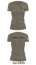 Maquoketa Police Department 20933699 Women's Short Sleeve V-neck Shirt - 6