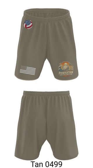 Athletic Shorts With Pockets, VB, Women's Volleyball, Teamtime, Team time, sublimation, custom sports apparel, team uniforms, spirit wear, spiritwear, sports uniforms, custom shirts, team store, custom team store, fundraiser sports, apparel fundraiser