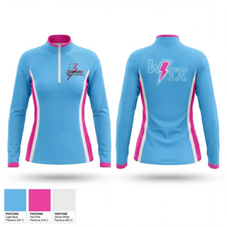Quarter Zip Jacket, West Texas Thunder, Softball, Teamtime, Team time, sublimation, custom sports apparel, team uniforms, spirit wear, spiritwear, sports uniforms, custom shirts, team store, custom team store, fundraiser sports, apparel fundraiser