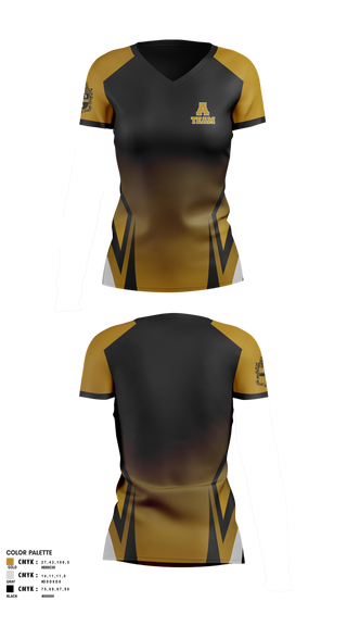 Womens Short Sleeve Vneck Shirt, A- Team Step, Spirit Store, Teamtime, Team time, sublimation, custom sports apparel, team uniforms, spirit wear, spiritwear, sports uniforms, custom shirts, team store, custom team store, fundraiser sports, apparel fundraiser