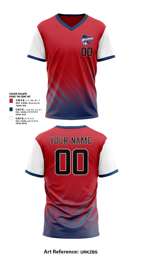 Mens Soccer Jersey, Wisconsin Youth Soccer Association, Men's Soccer, Teamtime, Team time, sublimation, custom sports apparel, team uniforms, spirit wear, spiritwear, sports uniforms, custom shirts, team store, custom team store, fundraiser sports, apparel fundraiser