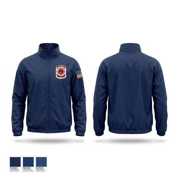 Windbreaker, Bay Springs Fire Department, Fire Department, Teamtime, Team time, sublimation, custom sports apparel, team uniforms, spirit wear, spiritwear, sports uniforms, custom shirts, team store, custom team store, fundraiser sports, apparel fundraiser