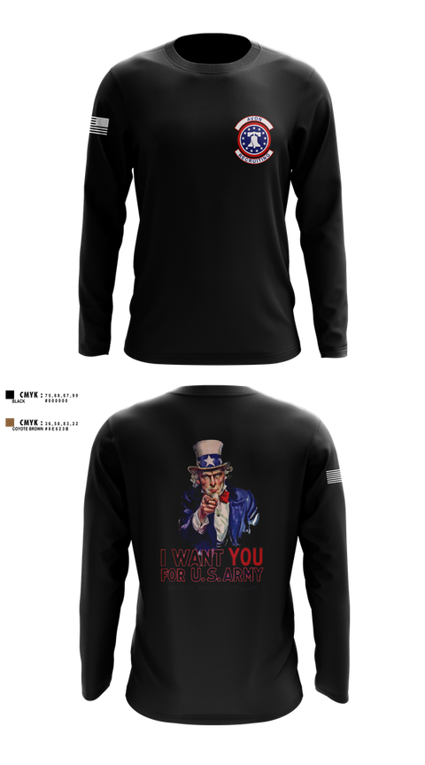 Long Sleeve Performance Shirt, US Army I Want You, Army, Teamtime, Team time, sublimation, custom sports apparel, team uniforms, spirit wear, spiritwear, sports uniforms, custom shirts, team store, custom team store, fundraiser sports, apparel fundraiser