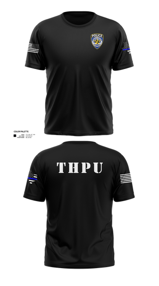 Short Sleeve Performance Shirt, Tourism & Hotspot Policing Unit, Police, Teamtime, Team time, sublimation, custom sports apparel, team uniforms, spirit wear, spiritwear, sports uniforms, custom shirts, team store, custom team store, fundraiser sports, apparel fundraiser