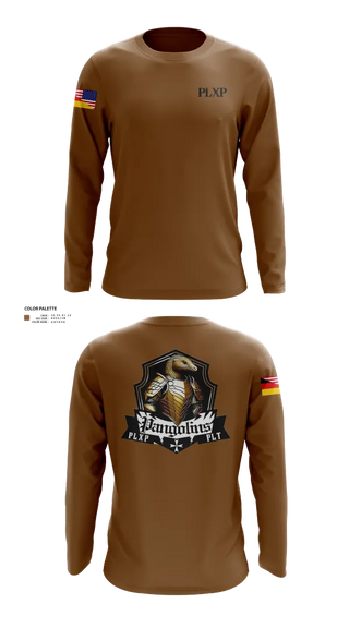 Long Sleeve Performance Shirt, PLXP PLT Pangolins, , Teamtime, Team time, sublimation, custom sports apparel, team uniforms, spirit wear, spiritwear, sports uniforms, custom shirts, team store, custom team store, fundraiser sports, apparel fundraiser