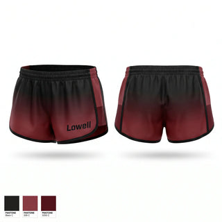 Womens Shorts, Lowell black, Baseball, Teamtime, Team time, sublimation, custom sports apparel, team uniforms, spirit wear, spiritwear, sports uniforms, custom shirts, team store, custom team store, fundraiser sports, apparel fundraiser