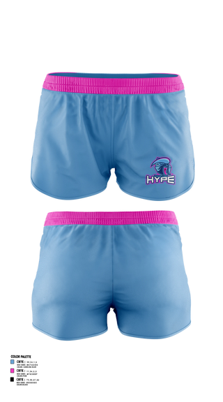 Womens Shorts, Texas Hype, Softball, Teamtime, Team time, sublimation, custom sports apparel, team uniforms, spirit wear, spiritwear, sports uniforms, custom shirts, team store, custom team store, fundraiser sports, apparel fundraiser