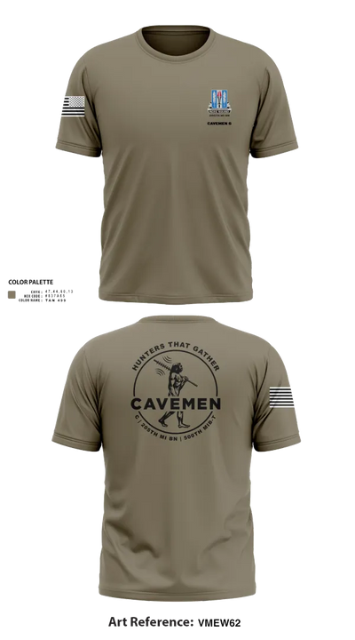 C / 205th MI BN / 500th MIB-T 47218382 Short Sleeve Performance Shirt - 161