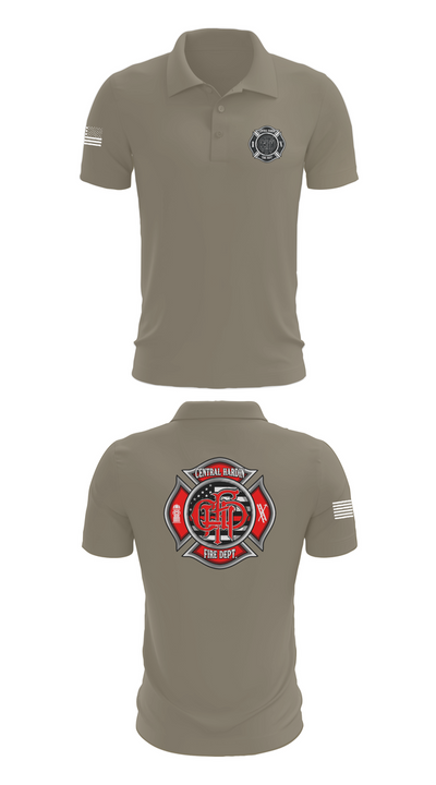Central 9971313 Short Sleeve Performance Polo - 67