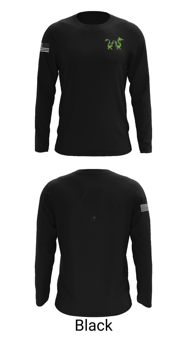 Long Sleeve Performance Shirt, 704th Chem Co, , Teamtime, Team time, sublimation, custom sports apparel, team uniforms, spirit wear, spiritwear, sports uniforms, custom shirts, team store, custom team store, fundraiser sports, apparel fundraiser