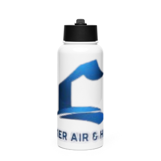 Coker Air & Heat 89008198 Stainless Steel Water Bottle with a Straw Lid