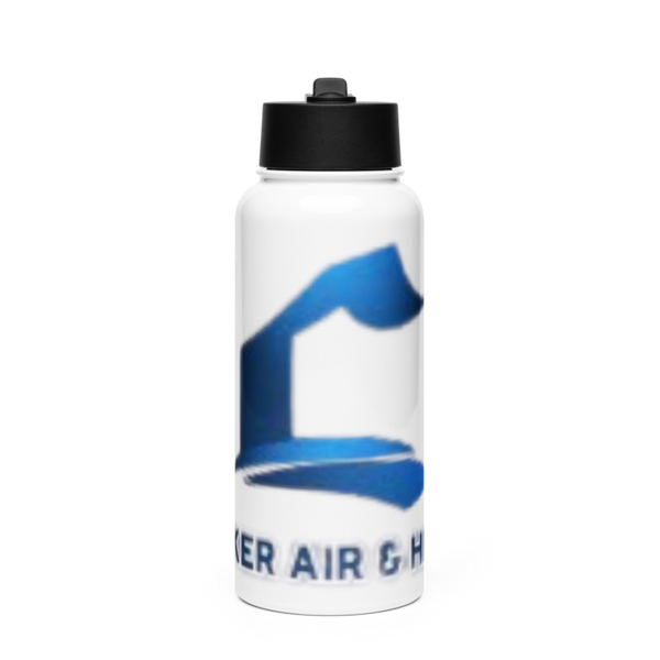 Coker Air & Heat 89008198 Stainless Steel Water Bottle with a Straw Lid