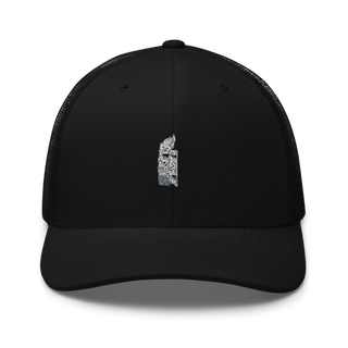 Burgundy Blazers Retro Trucker Hat | Yupoong 6606
