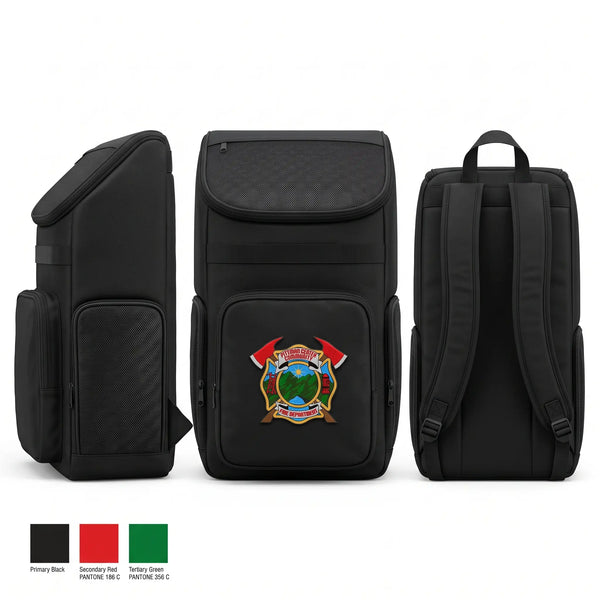 Gear Bag, Pittman center Volunteer fire department, Fire Department, Teamtime, Team time, sublimation, custom sports apparel, team uniforms, spirit wear, spiritwear, sports uniforms, custom shirts, team store, custom team store, fundraiser sports, apparel fundraiser