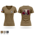 Cg Women's Short Sleeve V-neck Shirt - 1