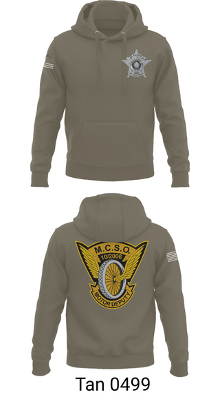 Hoodie, MCSO Motors, Police, Teamtime, Team time, sublimation, custom sports apparel, team uniforms, spirit wear, spiritwear, sports uniforms, custom shirts, team store, custom team store, fundraiser sports, apparel fundraiser
