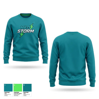 Crew Neck Sweatshirt, NEO Storm, Softball, Teamtime, Team time, sublimation, custom sports apparel, team uniforms, spirit wear, spiritwear, sports uniforms, custom shirts, team store, custom team store, fundraiser sports, apparel fundraiser