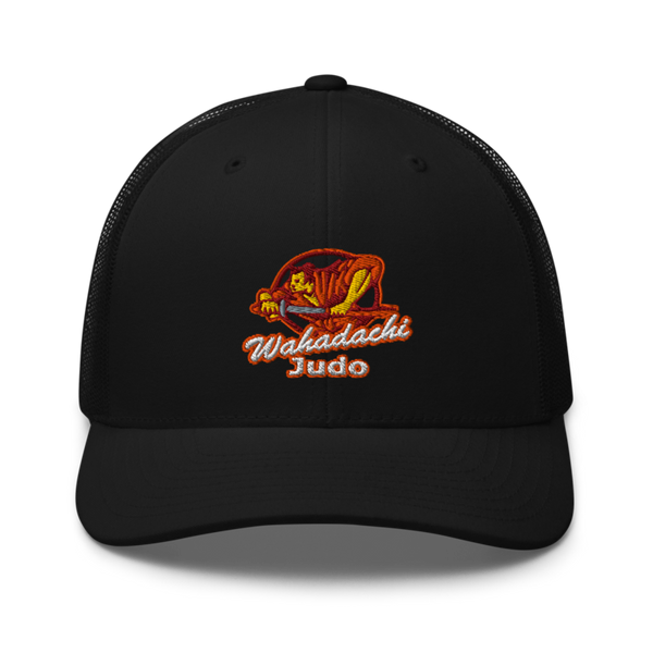 Wahadachi Judo 92846845 Retro Trucker Hat | Yupoong 6606