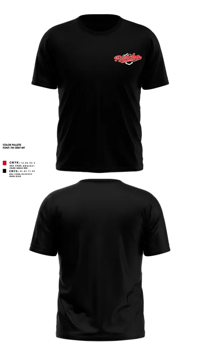 Rancho Little League 34852987 Short Sleeve Performance Shirt - 1