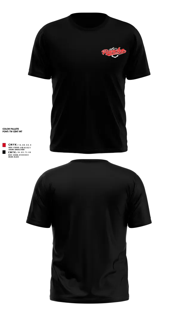 Short Sleeve Performance Shirt, Rancho Little League, Baseball, Teamtime, Team time, sublimation, custom sports apparel, team uniforms, spirit wear, spiritwear, sports uniforms, custom shirts, team store, custom team store, fundraiser sports, apparel fundraiser