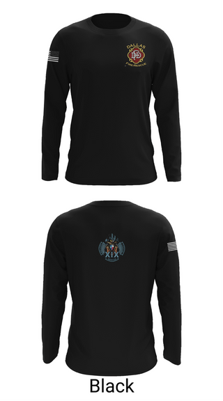 Long Sleeve Performance Shirt, Station 19, Fire Department, Teamtime, Team time, sublimation, custom sports apparel, team uniforms, spirit wear, spiritwear, sports uniforms, custom shirts, team store, custom team store, fundraiser sports, apparel fundraiser