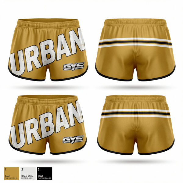 Womens Shorts, GYS, Spirit Store, Teamtime, Team time, sublimation, custom sports apparel, team uniforms, spirit wear, spiritwear, sports uniforms, custom shirts, team store, custom team store, fundraiser sports, apparel fundraiser