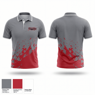 Short Sleeve Performance Polo, Crossfire Fastpitch, Softball, Teamtime, Team time, sublimation, custom sports apparel, team uniforms, spirit wear, spiritwear, sports uniforms, custom shirts, team store, custom team store, fundraiser sports, apparel fundraiser