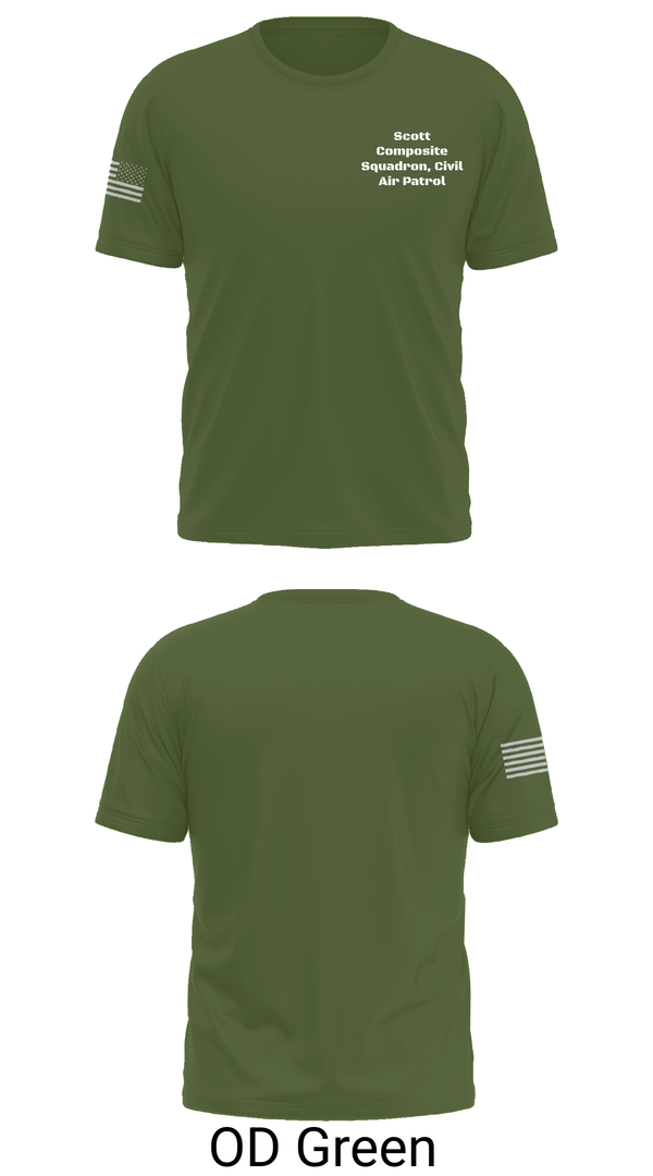 Short Sleeve Performance Shirt, Scott Composite Squadron, Civil Air Patrol, , Teamtime, Team time, sublimation, custom sports apparel, team uniforms, spirit wear, spiritwear, sports uniforms, custom shirts, team store, custom team store, fundraiser sports, apparel fundraiser