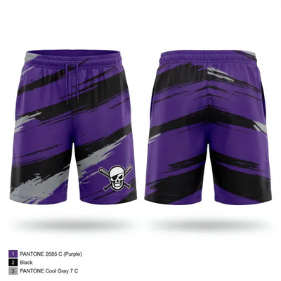 Gburg Pirates 56040018 Athletic Shorts With Pockets - 1