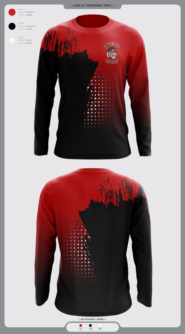 Long Sleeve Performance Shirt, Circleville Tigers, Spirit Store, Teamtime, Team time, sublimation, custom sports apparel, team uniforms, spirit wear, spiritwear, sports uniforms, custom shirts, team store, custom team store, fundraiser sports, apparel fundraiser