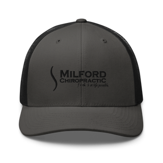 Milford Chiropractic Retro Trucker Hat | Yupoong 6606