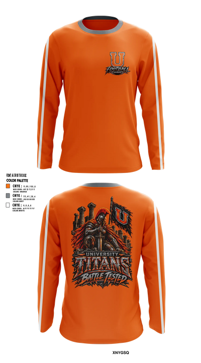 University Titans Long Sleeve Performance Shirt - 5