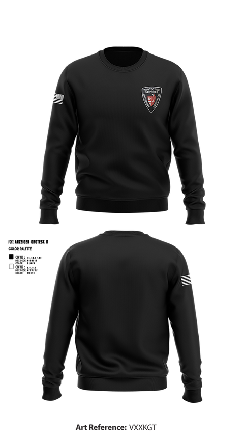 Crew Neck Sweatshirt, University Hospitals Protective Services, , Teamtime, Team time, sublimation, custom sports apparel, team uniforms, spirit wear, spiritwear, sports uniforms, custom shirts, team store, custom team store, fundraiser sports, apparel fundraiser