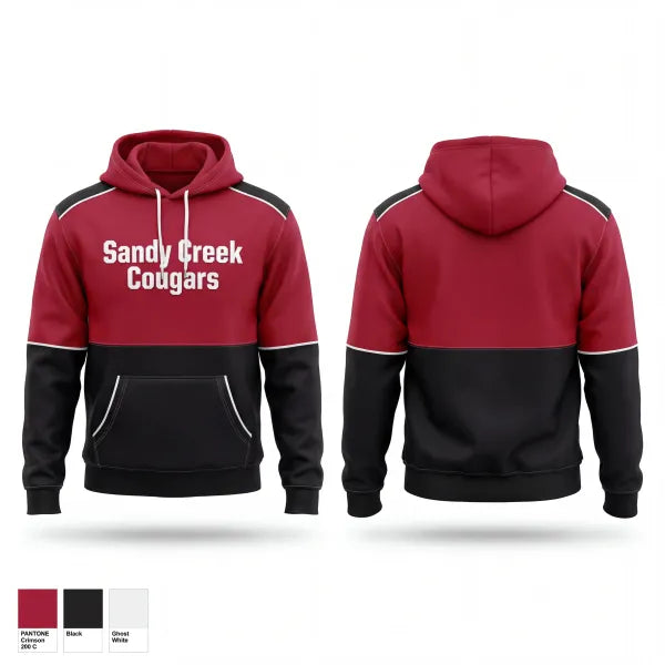 Hoodie, Sandy Creek Cougars, Softball, Teamtime, Team time, sublimation, custom sports apparel, team uniforms, spirit wear, spiritwear, sports uniforms, custom shirts, team store, custom team store, fundraiser sports, apparel fundraiser