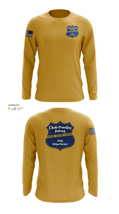 Choir Practice Podcast 63786957 Long Sleeve Performance Shirt 22