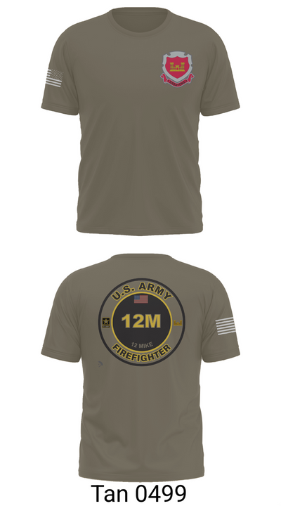 1153rd Firefighter Unit 94672135 Short Sleeve Performance Shirt - 72