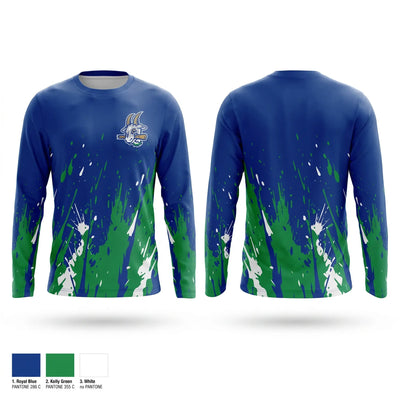 Yard Goats Long Sleeve Performance Shirt 1