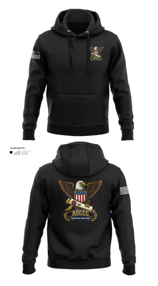 Hoodie, AGCCC, 001-26, Army, Teamtime, Team time, sublimation, custom sports apparel, team uniforms, spirit wear, spiritwear, sports uniforms, custom shirts, team store, custom team store, fundraiser sports, apparel fundraiser