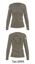 Waukesha recruiting station 70828393 Women's Long Sleeve V-neck Shirt - 77