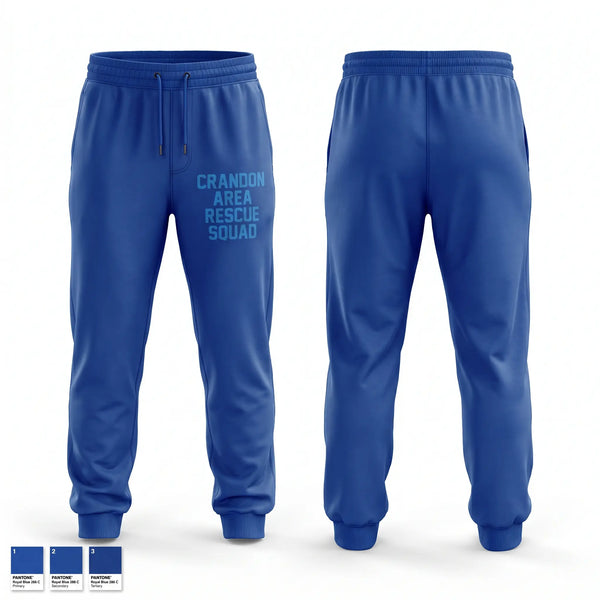 Sweatpants, Crandon Area Rescue Squad, EMS/EMT, Teamtime, Team time, sublimation, custom sports apparel, team uniforms, spirit wear, spiritwear, sports uniforms, custom shirts, team store, custom team store, fundraiser sports, apparel fundraiser