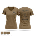 2228TH MP CO 3rd PLT Women's Short Sleeve V-neck Shirt - 1