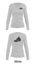 2-124th Infantry Regiment 2034166 Women's Long Sleeve V-neck Shirt - 11