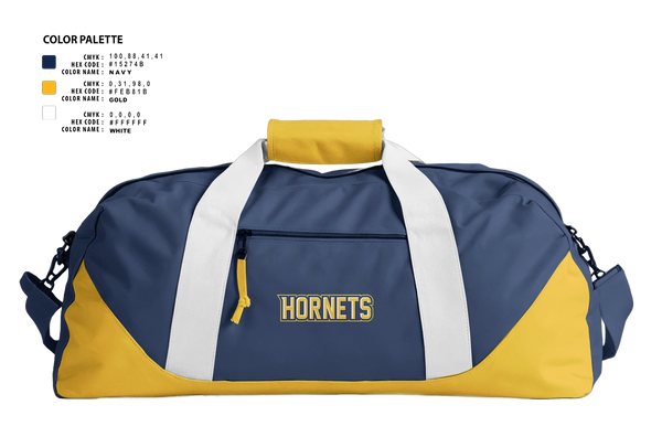 Duffle Bag, Harpursville Hornets, Women's Basketball, Teamtime, Team time, sublimation, custom sports apparel, team uniforms, spirit wear, spiritwear, sports uniforms, custom shirts, team store, custom team store, fundraiser sports, apparel fundraiser