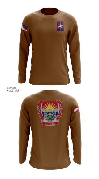 Long Sleeve Performance Shirt, FSC 204th ENG BN, National Guard, Teamtime, Team time, sublimation, custom sports apparel, team uniforms, spirit wear, spiritwear, sports uniforms, custom shirts, team store, custom team store, fundraiser sports, apparel fundraiser